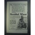 1913 Shredded Wheat Ad - The Commuters Comfort