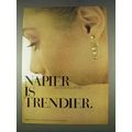 1978 Napier Pierced Earrings Ad - Trendier