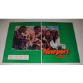 1991 2-page Newport Cigarettes Ad - Alive With ...