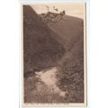 View from the River Rheidol Devil's Bridge Card...