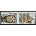 Andorra - Spanish 1978 SG 108-9 UMM Europa/CEPT...