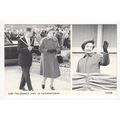 HM The Queen Visit to Leicestershire 1989 Postcard
