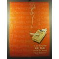 1950 Old Gold Cigarettes Ad - In any language Old Gold means the world's best