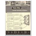 Gate City Sash Door Company 1958 vintage window...
