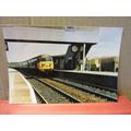 unknown diesel engine or station photograph.. r...
