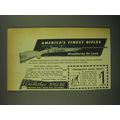 1952 Weatherby De Luxe Rifle Ad - America's Finest Rifles