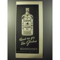 1953 Gordon's Gin Advertisement - There's no gi...