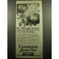 1928 Goodrich Garden Hose Ad - One thorough Soa...