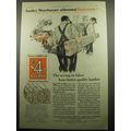 1928 Weyerhaeuser 4 Square Lumber Ad - Wasteles...