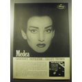 1959 Mercury Records Ad - Medea Cherubini's inspiration Callas's Triumph