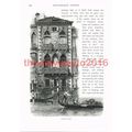 Desdemonas House, Venice, Italy, Book Illustrat...