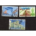 Tanzania QEII 1954 sg128/34,136/40 - FU