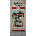 1965 Esso map - Alabama Georgia