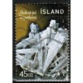 1998 Iceland - Sc# 863 used - Mineral scolecite...