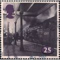 GB, RAIL, 60149 Amadis, Kings Cross, greyscale 1994, 25p, #2