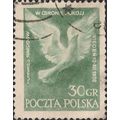 POLAND, World Peace Congress Vienna, green 1952...