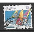 AUSTRALIA 1989 SPORTS 10c SAILBOARING SG 1174 F...