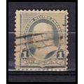 Used 219 1c Benjamin Franklin Barely Clears RA0625
