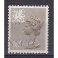 GB 1971 DECIMAL CURRENCY WALES 16p USED SGW43