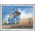 SAN MARINO, ROAD, Panhard & Levssor 1895, brown & blue 1962, L2