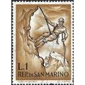 SAN MARINO, Mountaineering, brown 1962, L1