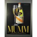 1985 Mumm Cordon Rouge Champagne Ad