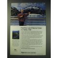 1987 Princess Cruises Ad - Gavin MacLeod - You'll love your Princess Cruise