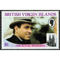 Virgin Islands 1986 Royal Wedding $1 Multicolou...