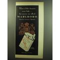 1949 Marlboro Cigarettes Ad - Most of life's lu...