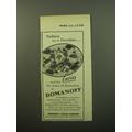 1950 Romanoff Caviar Ad - Fashion has its favorites
