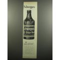 1951 Schweppes Ginger Beer Ad - Imported from England