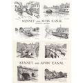Kennet & Avon Canal 8 Artist Drawings Sketching...
