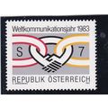 Austria 1983 World Communications Year Mint Nev...