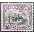 Cyprus: 1938-51 3/4pi black & violet SG153 used
