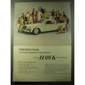 1960 Studebaker Hawk Car Ad - Presenting the car designed for sport