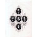 FAMOUS AUTHORS 1876 Scott, Moore, Byron, Burns,...
