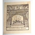 Charles Lavell Miller, Ex Libris Bookplate