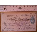1946 cheque Midland Bank, Kingston-on-Thames to...