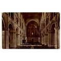 Postcard Nave, looking East, Rochester Cathedra...