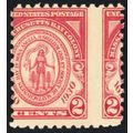 682, Mint NH 2¢ - Scarce Misperforated Error - ...
