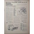 DENNIS CENTAUR 1950-53 MOTOR TRADER SERVICE BOO...