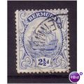 BERMUDA 1912 SG48 2 1/2d BLUE FINE USED