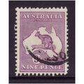 AUSTRALIA 1929 SG108 9d VIOLET FINE USED#2