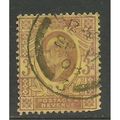 GB 1901 - 11 KEV11 3d Yellow/Purple jubilee.pmk...