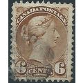Canada 1890 SG107 6c Deep Chestnut Fine Used .. ..