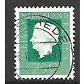 NETHERLANDS 1969 QUEEN JULIANA 75c GREEN SG 107...
