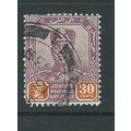 malaya malaysia johore used sg117 sg 117 1 blun...