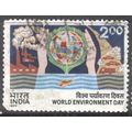 India 1977 - SG 848 - 2r Environment Protection...