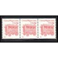 2452D 5c Circus Wagon Very Fine MNH LGG PNC S2/...