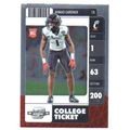 COLLEGE TICKET CHROME AHMAD GARDNER ROOKIE